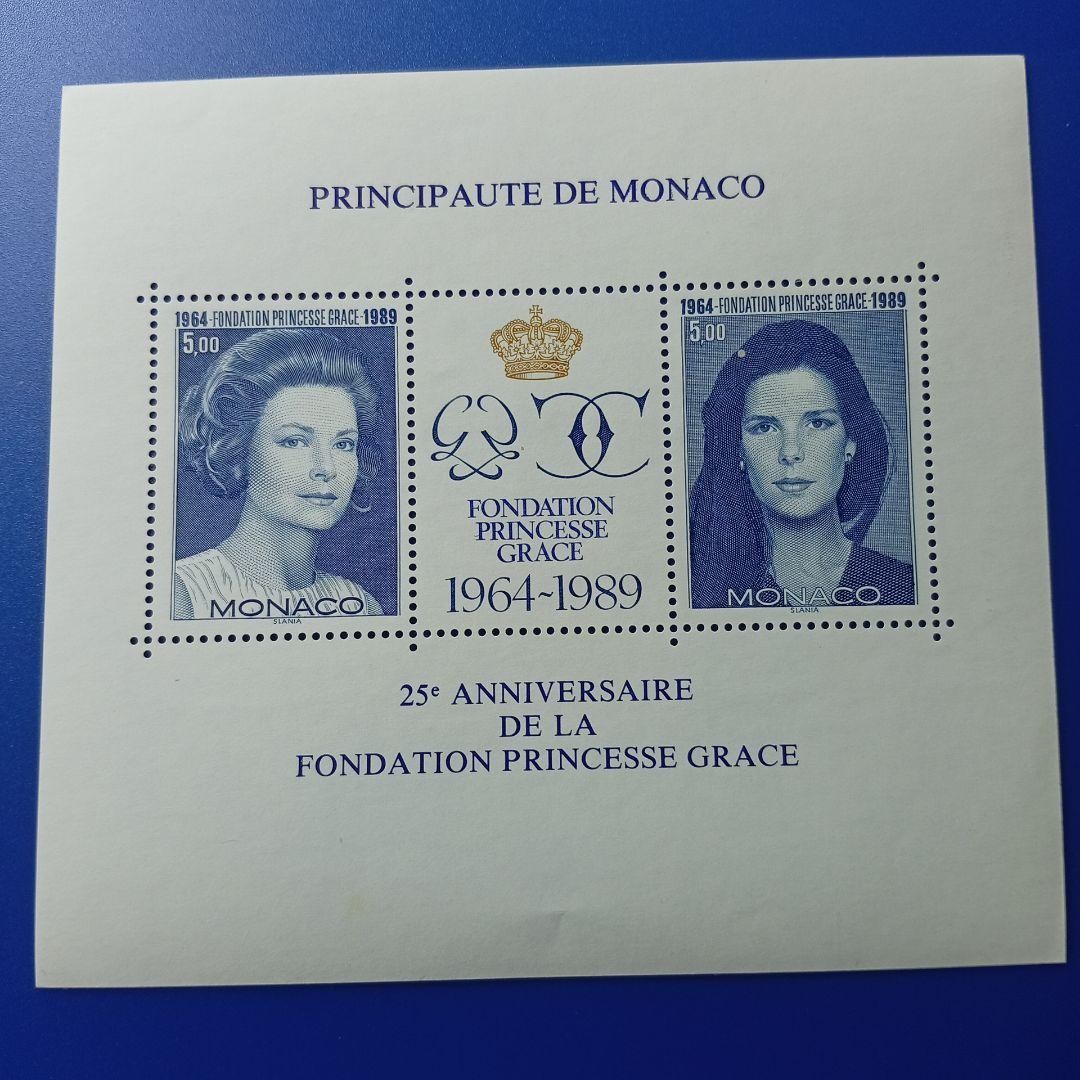 6893 Foreign Stamp Monaco 1989 Grace Kelly Intaglio Miniature Sheet