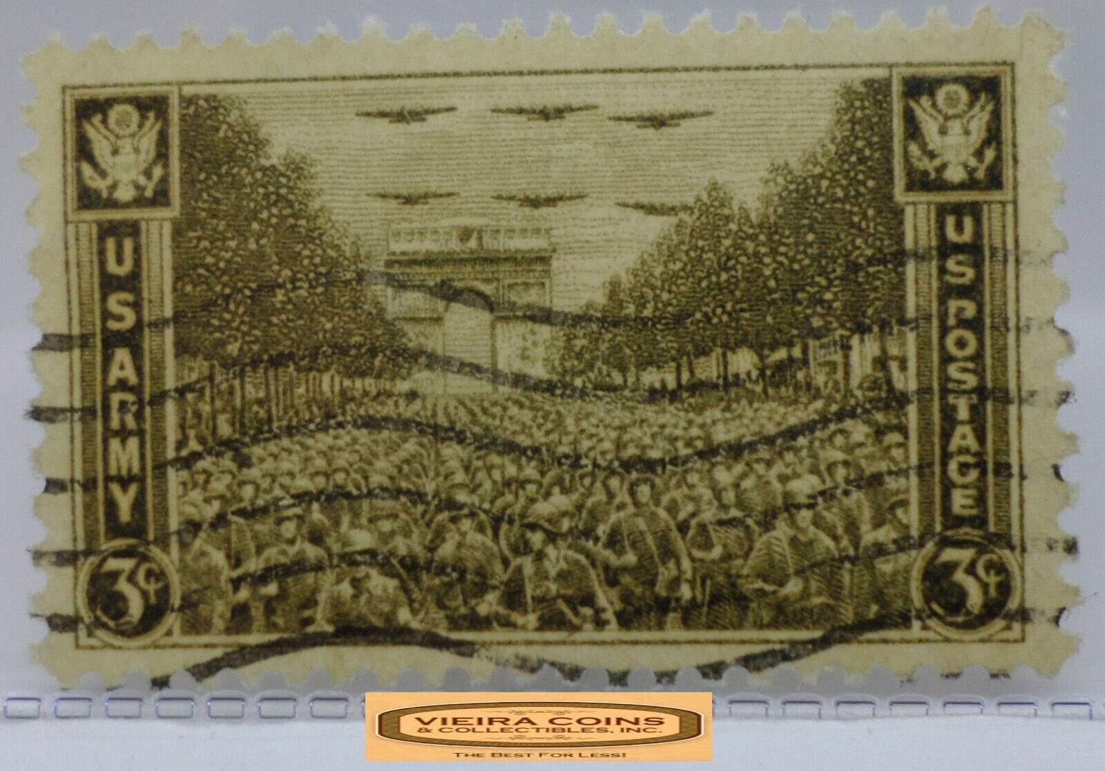 USA Postage US Army 3 Cents Stamp – #S42127NQ