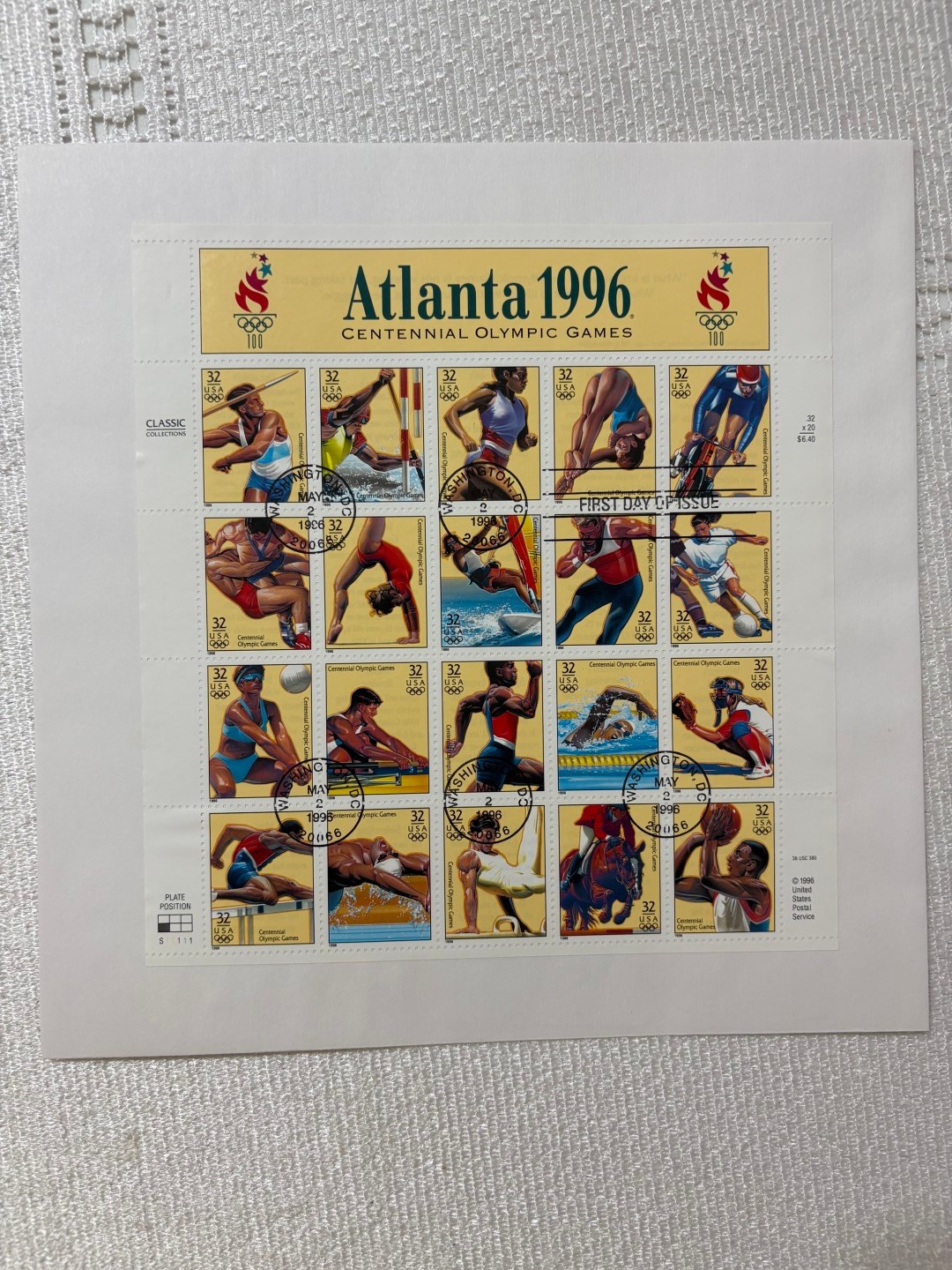 Huge 1990s USPS Commemorative Stamp & First Day Cover Collection – 28-Piece Lot!