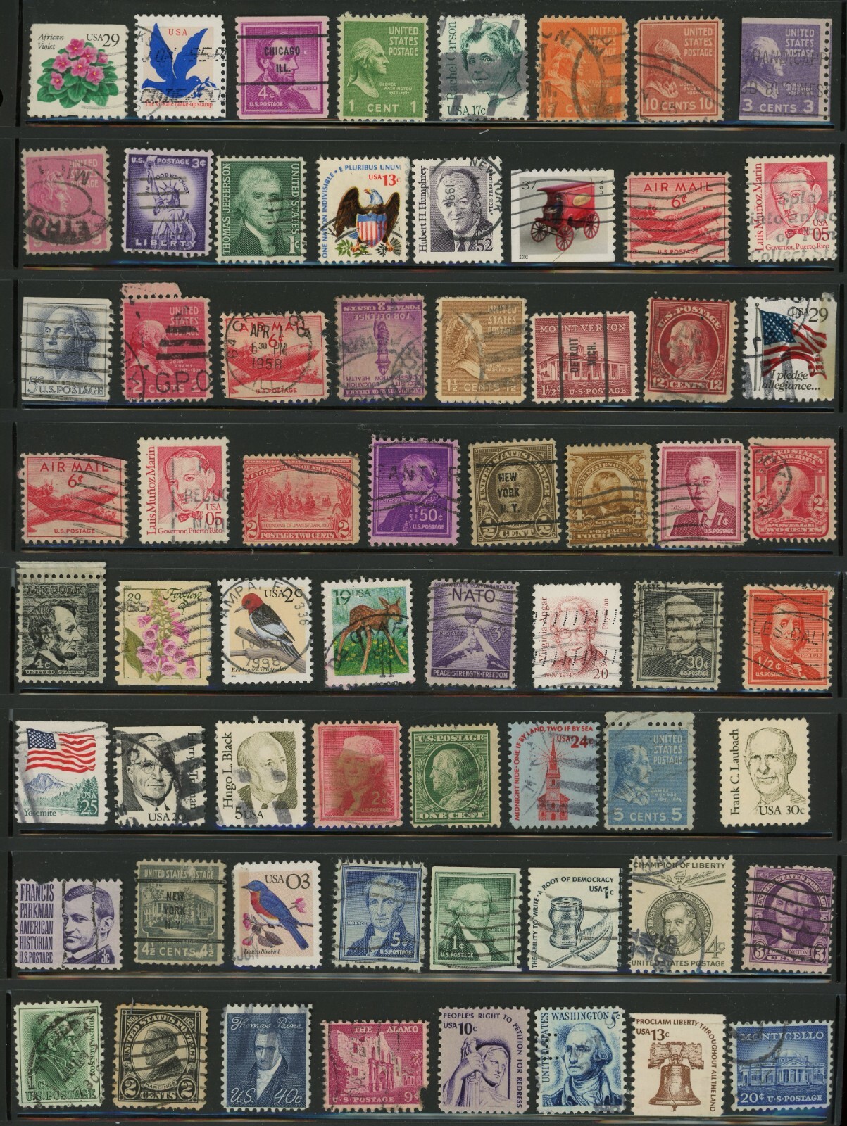 Stamps United States Lot of 300 #24421s