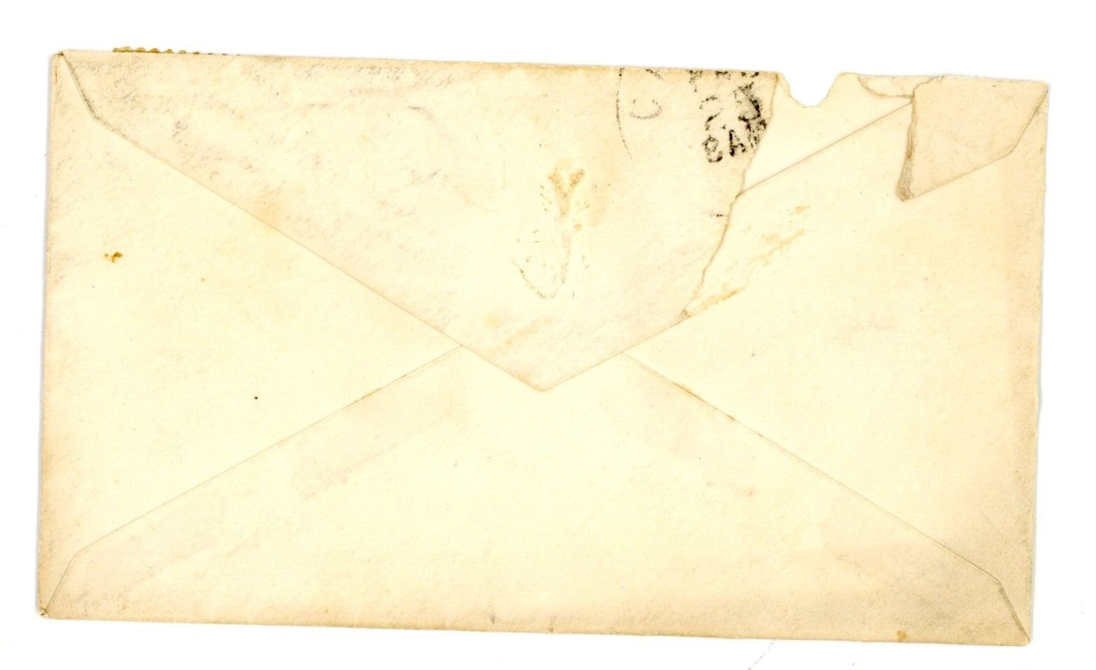 1890s Envelope Green 3C Stamp Miss Virginia G Jones Washington DC % Philadelphia