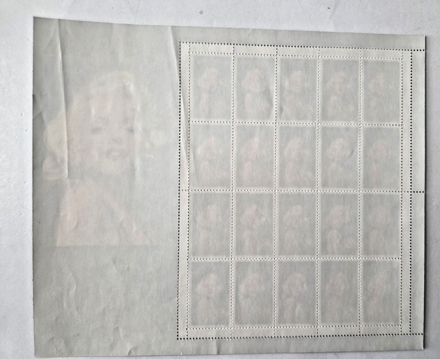 Vtg US Stamps & Foreign Loose Stamps Lot & Unused Sheets MNH 1960s Cagney Monroe