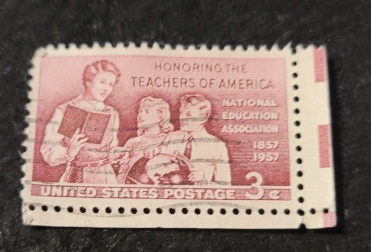 # 1092 – 1957 3¢ Oklahoma Statehood Used 1 Stamp + 2 FREE Stamps