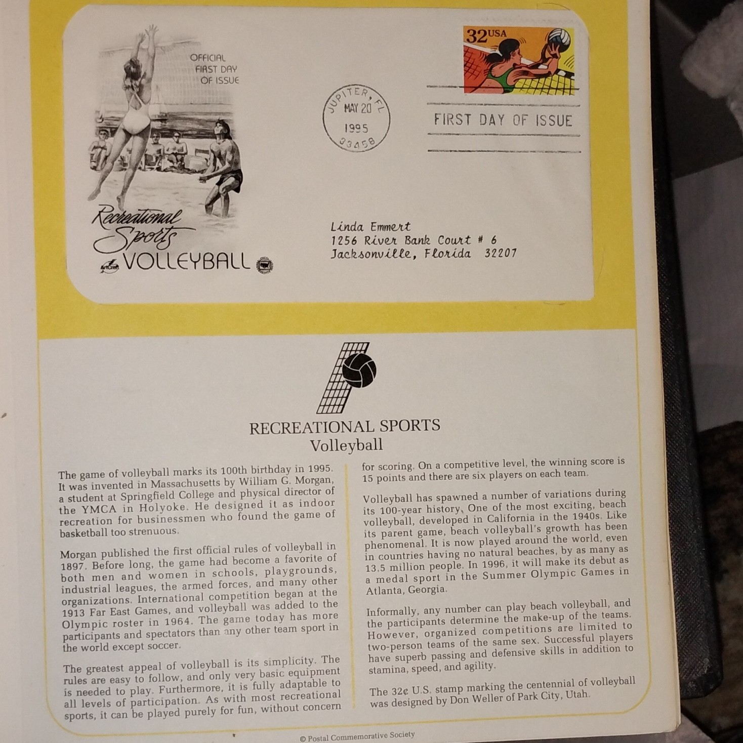 Postal Commemorative Society U.S. FIRST DAY COVERS AND SPECIAL COVERS