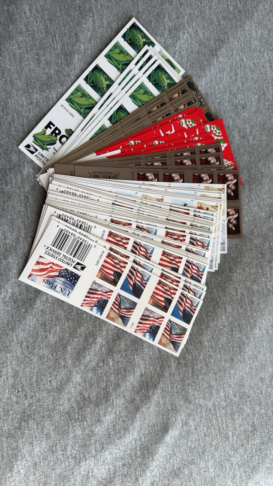 57 Books Of Forever Stamps