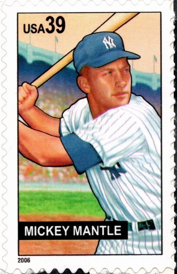 USA 2006 BASEBALL SLUGGERS BLOCK OF FOUR STAMPS SCOTT 4080-4083 MNH