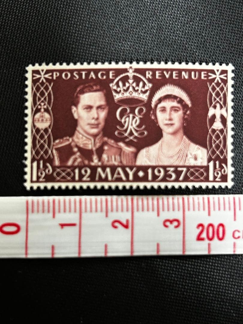 Great Britain 1937 Royal Stamp 1/2 Penny Foreign Stamp Collection