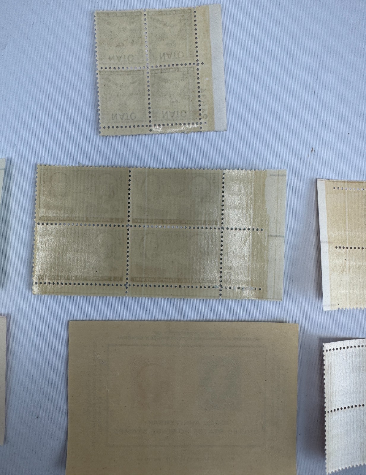 13 Mint US Commemorative Plate Blocks and CIPEX Souvenir Sheet 1946-1949