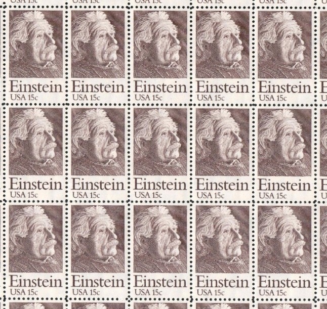 United States 15¢ Physicist Albert Einstein Postage Stamp #1774 Pack of 100