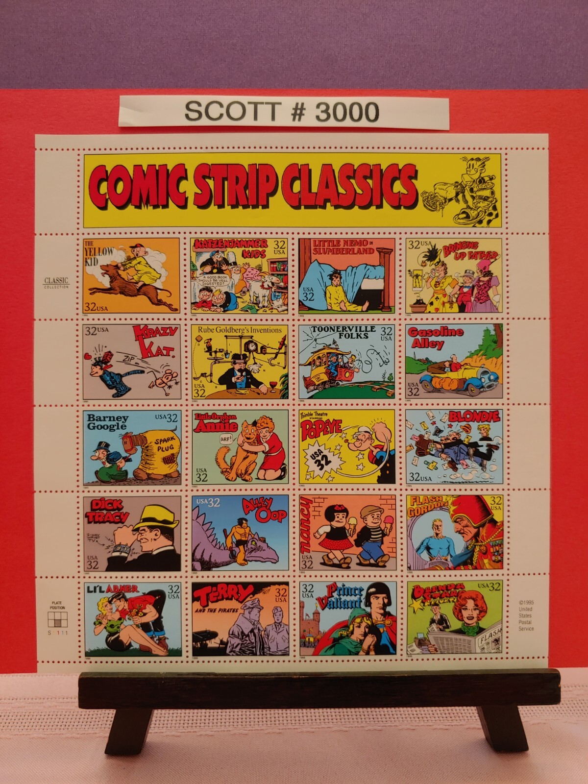 Scott # 3000 Comic Strip Classic