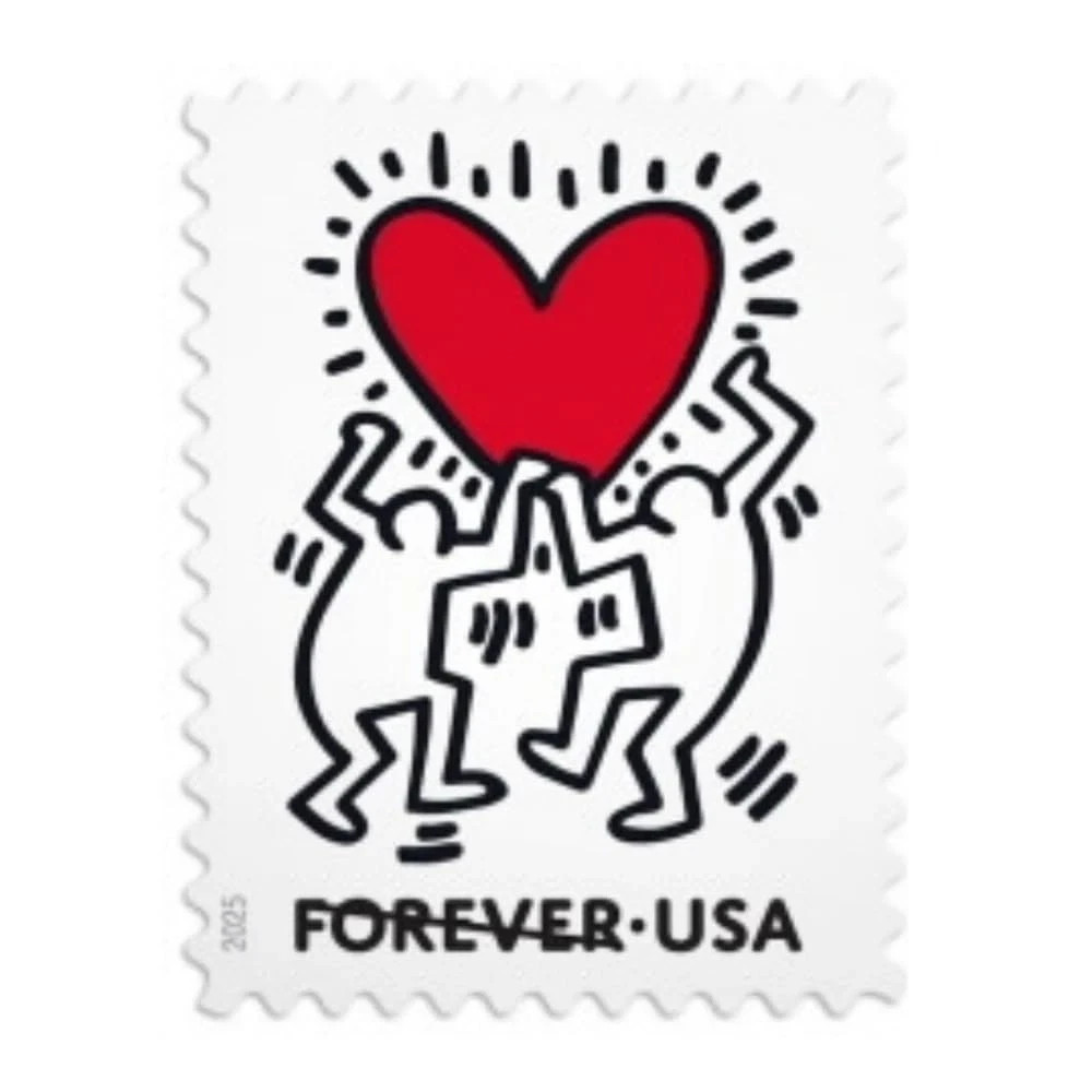 200PC United States Postal Service Love 2025 Postage Stamps (10 BOOKS OF 20)