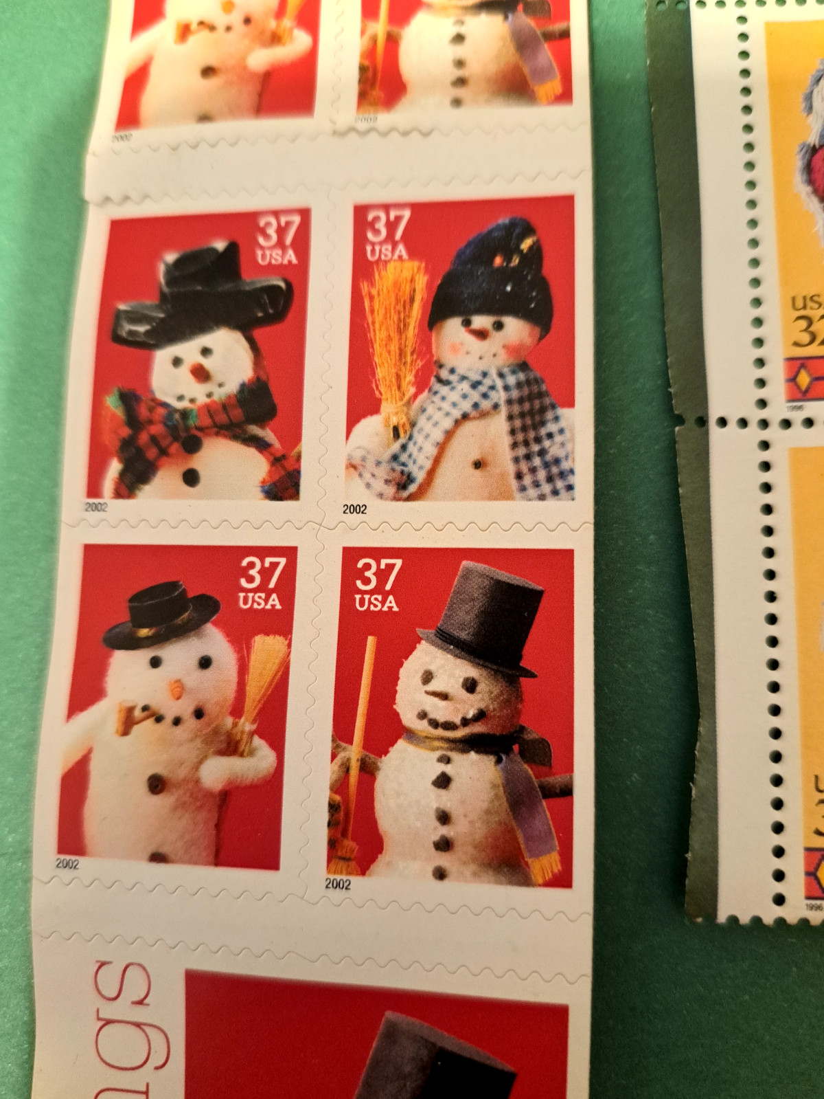 Stamps, collectables multicolored, several different stamps all unused.