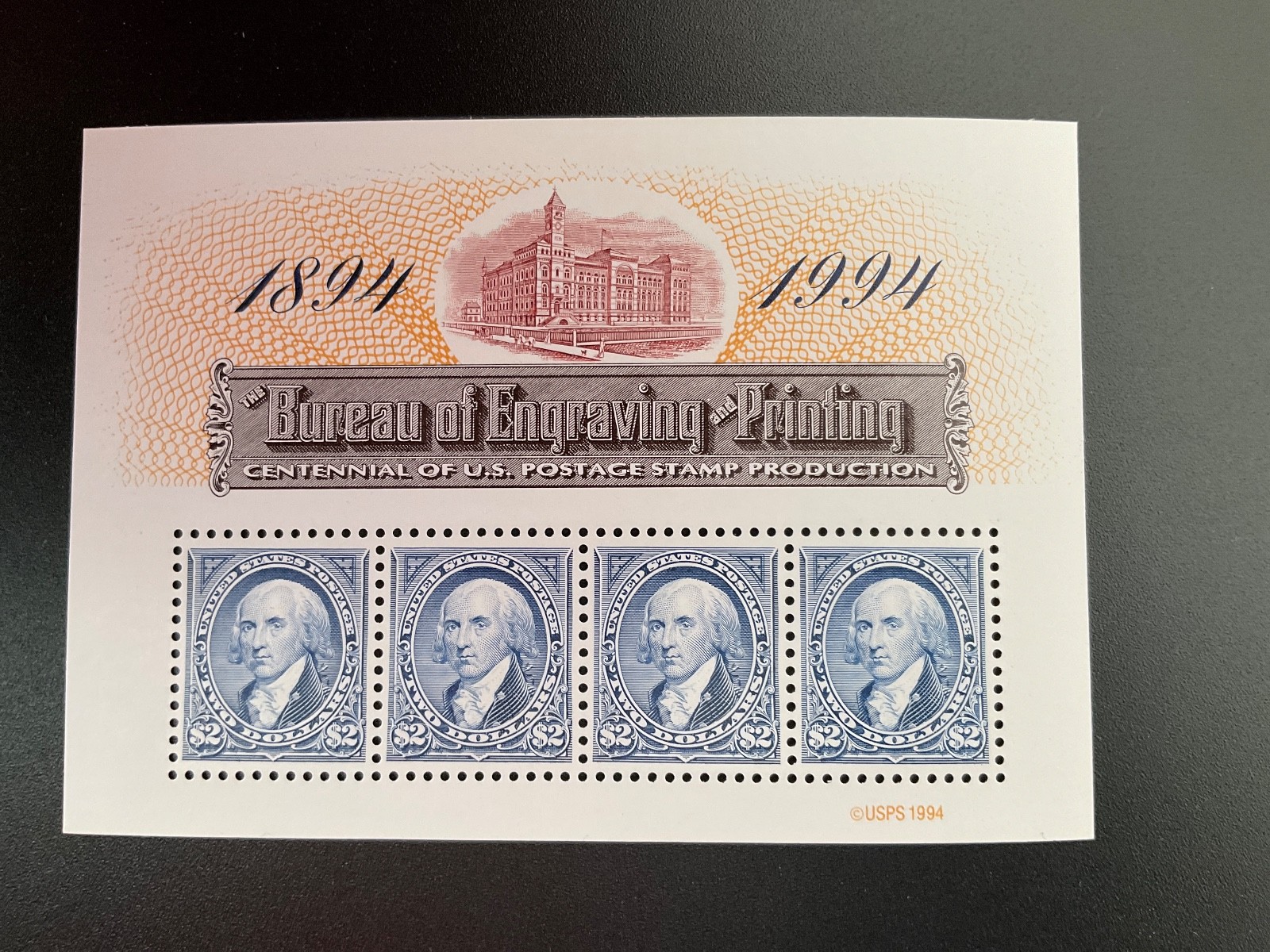 Bureau of Engraving& Printing Centennary