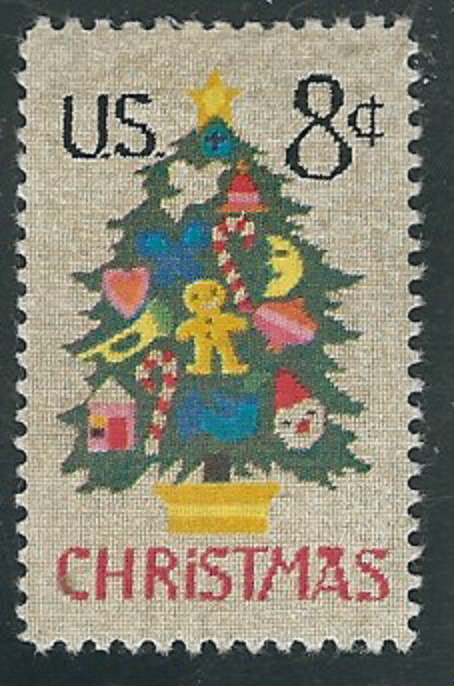Scott #1508…8 Cent… Christmas…6 Stamps