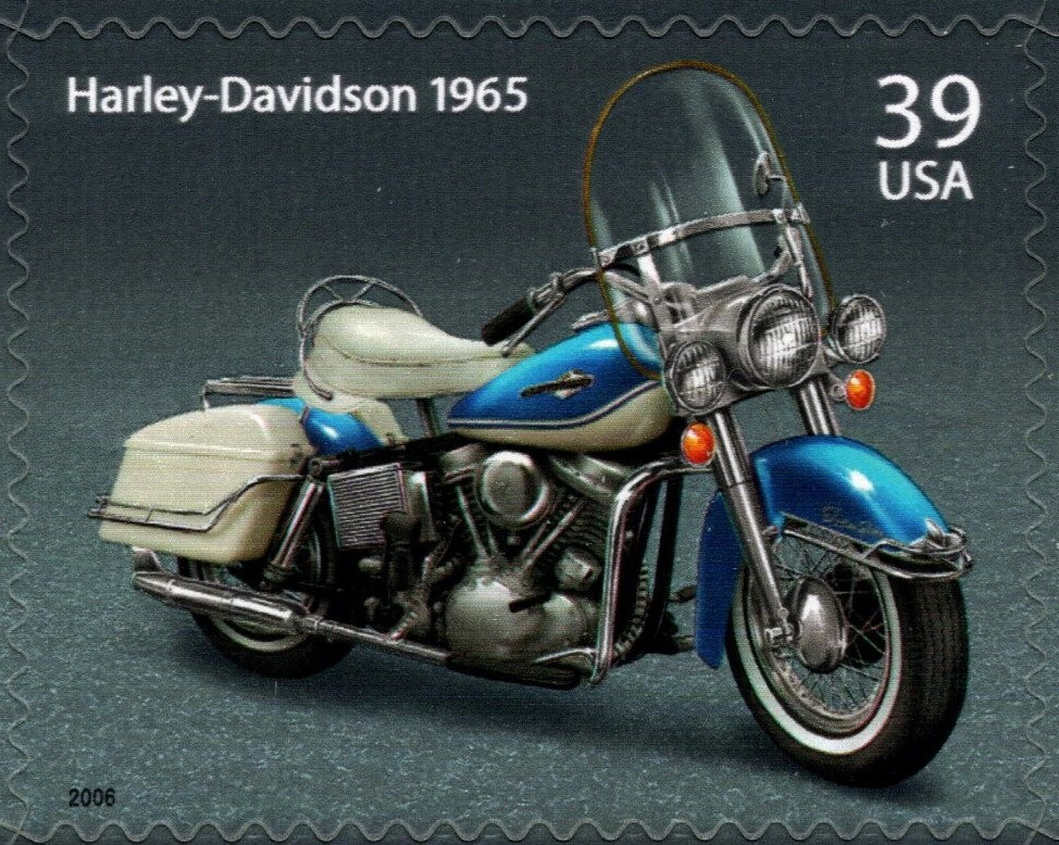 USA 2006 AMERICAN MOTORCYCLES 20 STAMP SHEET 39 CENT SCOTT 4085-4088 MNH