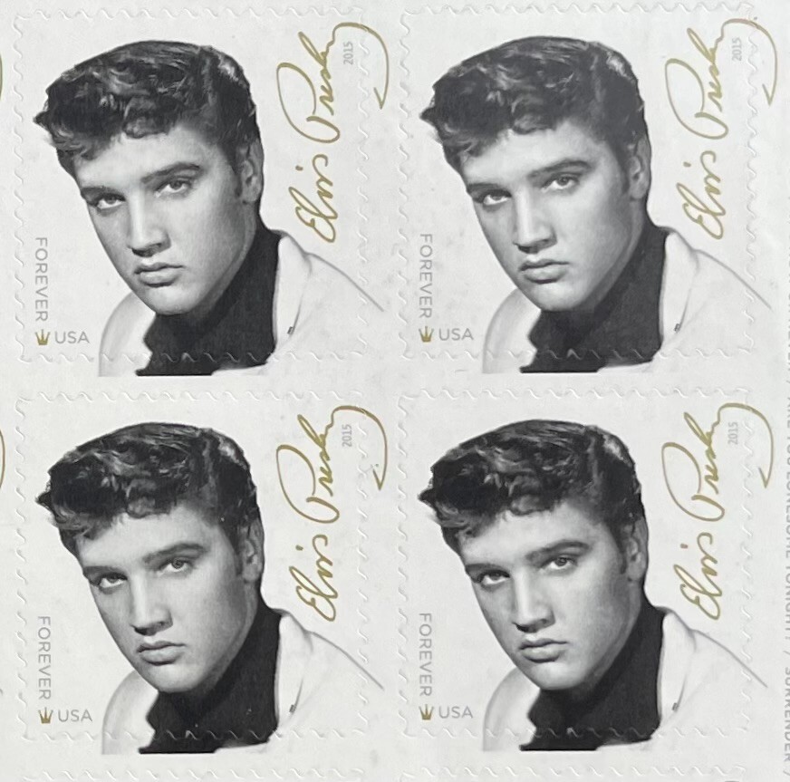 ELVIS 2017 Vintage USPS STAMP PAGE United States Postal Service