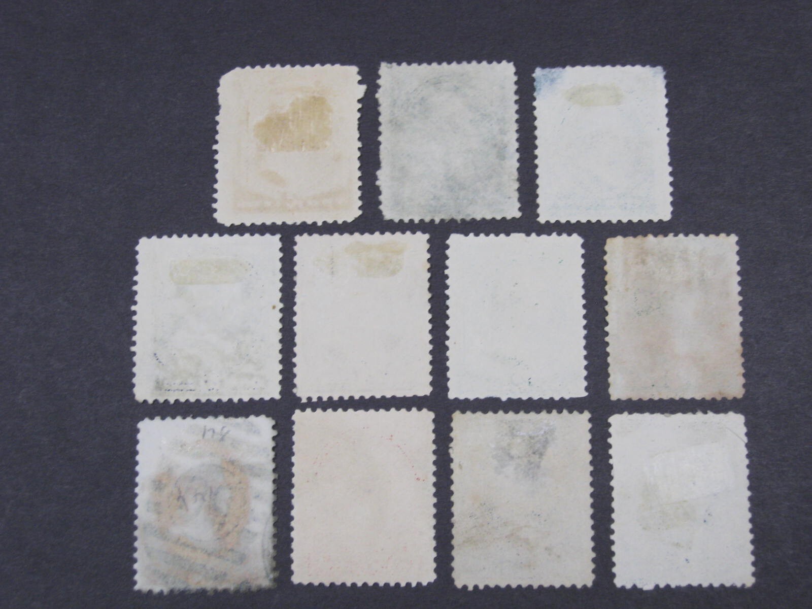 ON OFFER US 1883 1887 1888 SCOTT 210-216 11 STAMPS 1 TO 5 CENT COLORS PERF 12