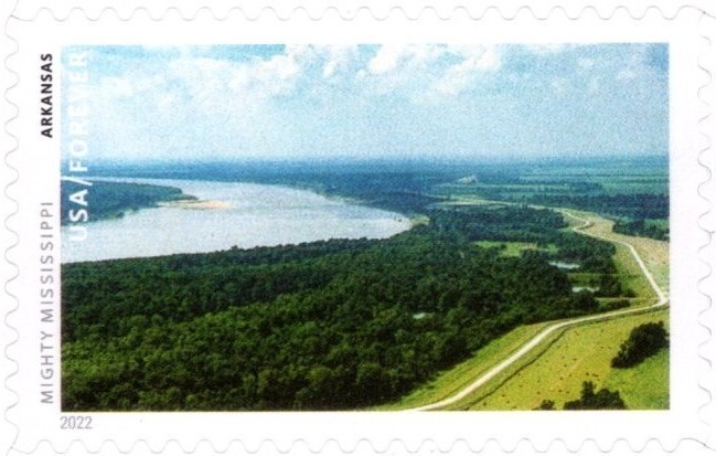 USA 2022 MIGHTY MISSISSIPPI TEN STAMPS SHEET SC 5698-5707 MNH
