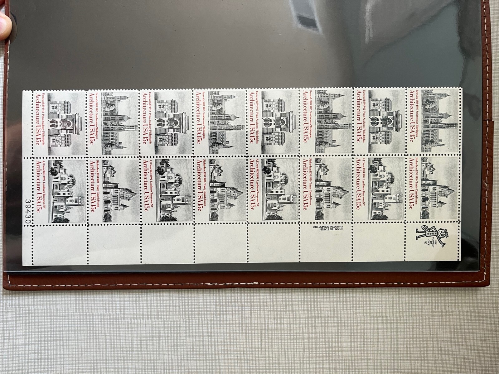 Over 200 various US mint stamps dating approximately from 1977 to 1981
