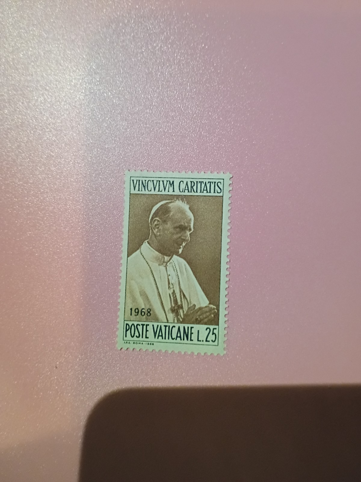 stamp 1968 Vatican