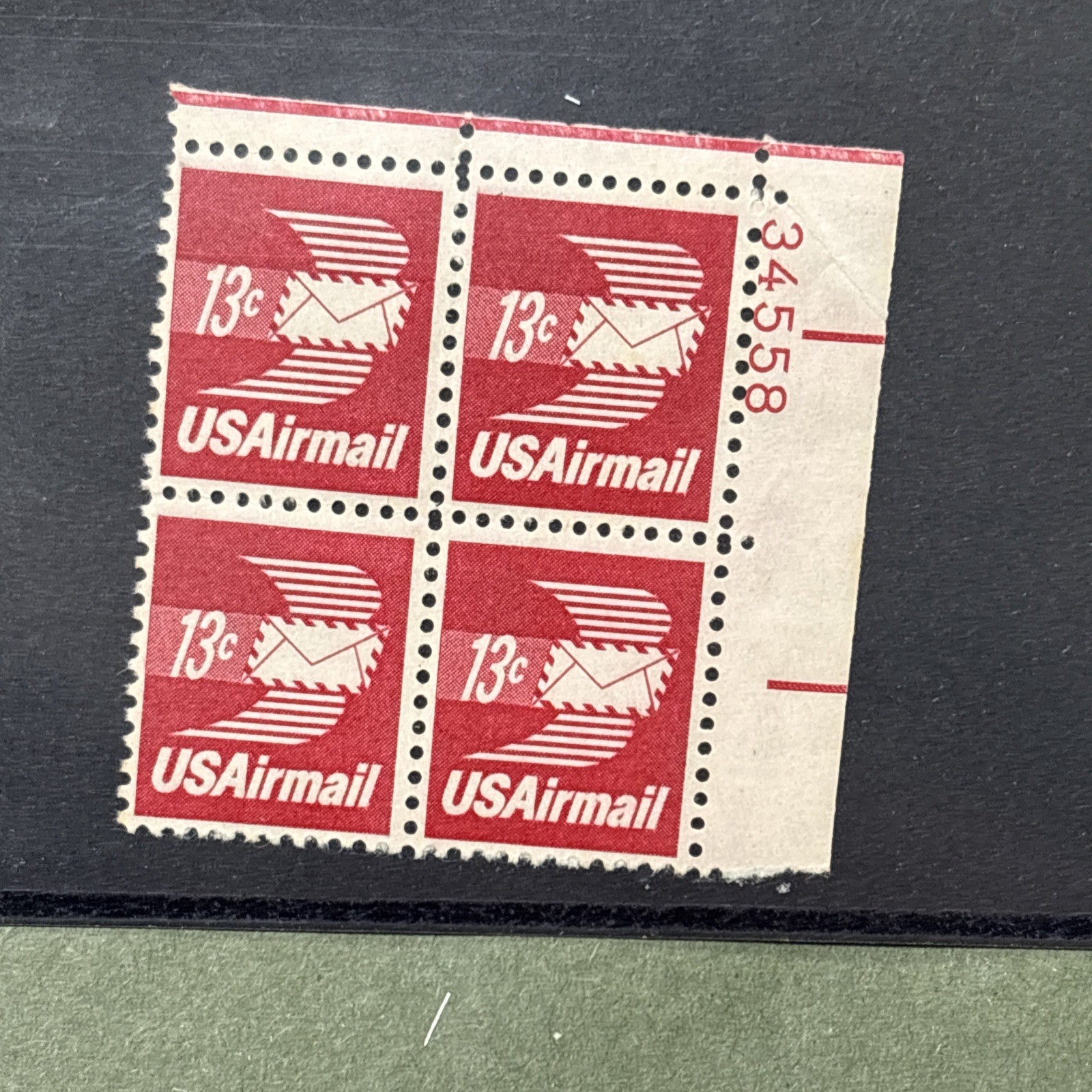 Lot of 44 Total Vintage Air Mail/ Military Postage Stamps United States