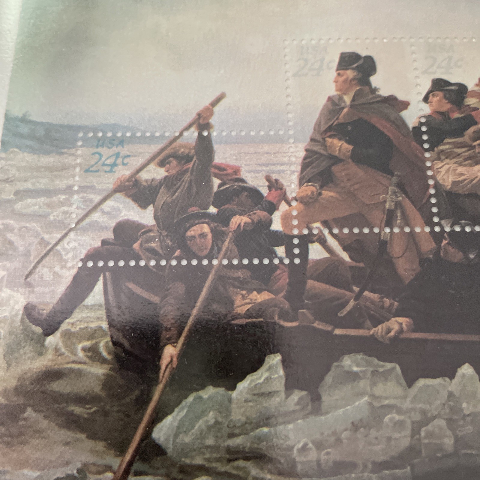 USA Stamp Series Panel Patriot Victories Postal Commemorative Society 17