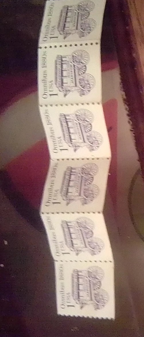 Omnibus 1880’s 1 USA (5) Unused Stamps