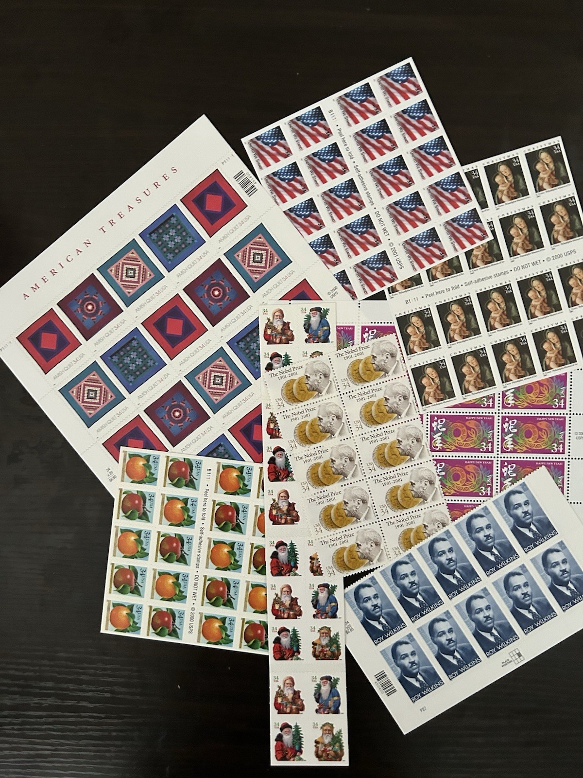 Discount Postage 200 34 cent Stamps $68.00 Face Huge Discount !