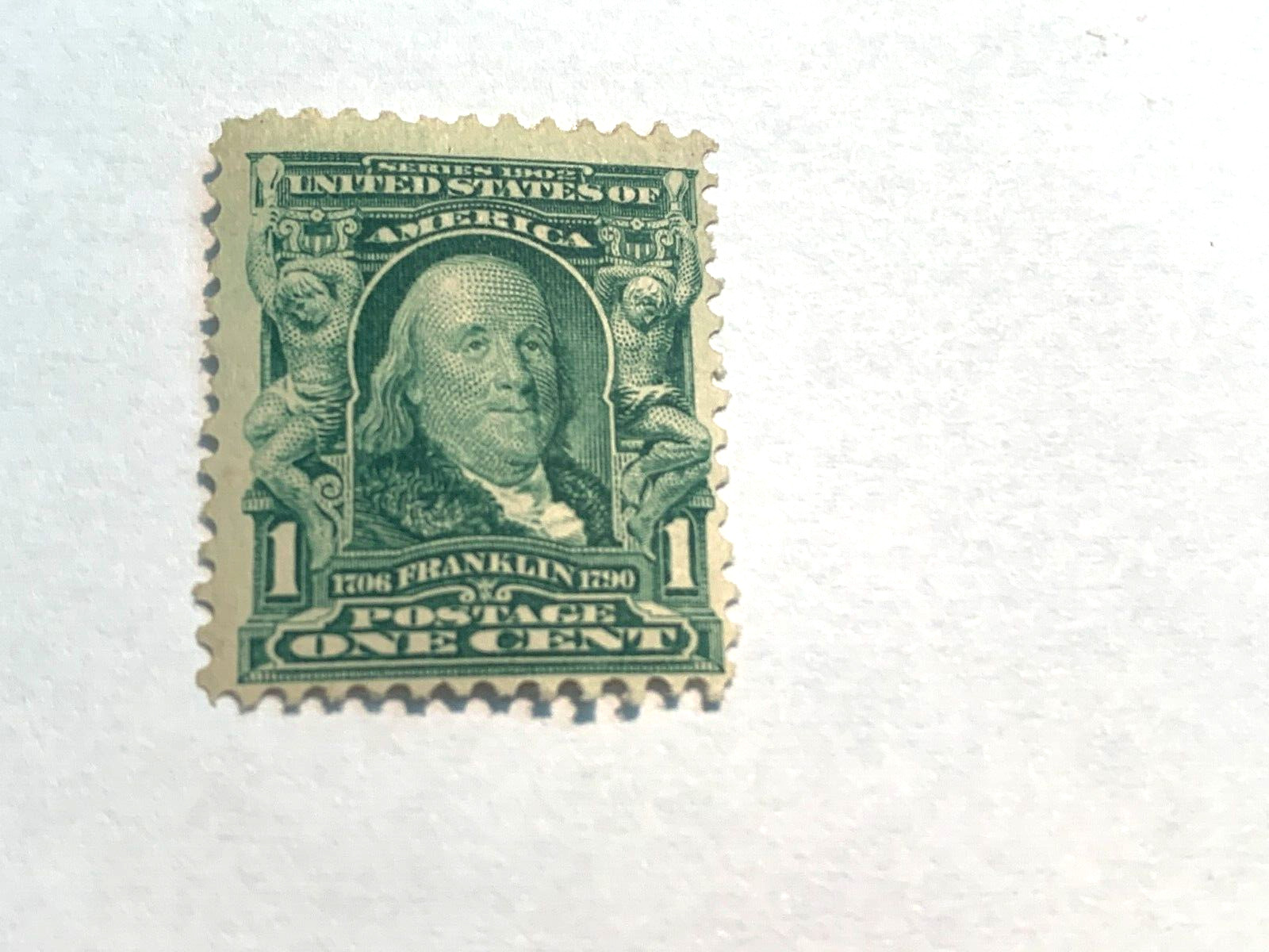 US Postage Stamp Scott # 300 Franklin Mint OG NH