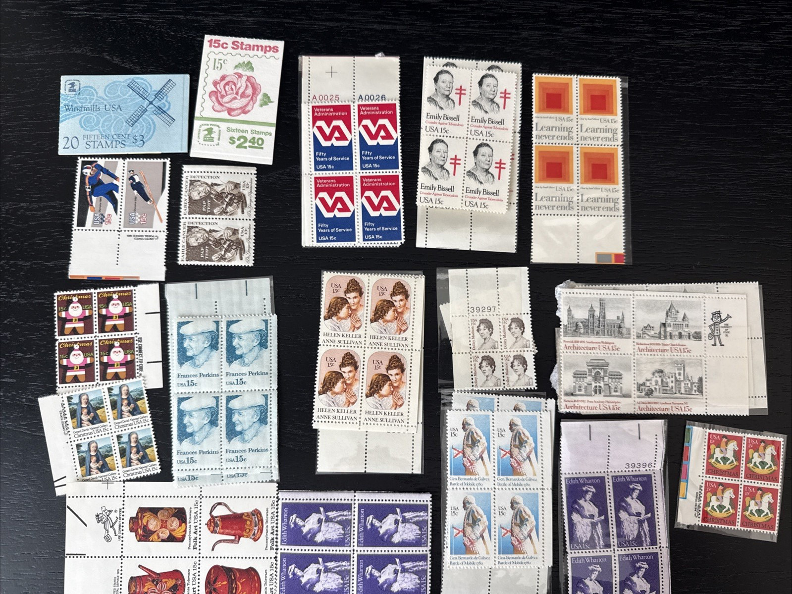 Discounted US Postage- 624 Fifteen Cent Stamps – priced 35% below Face Value!!