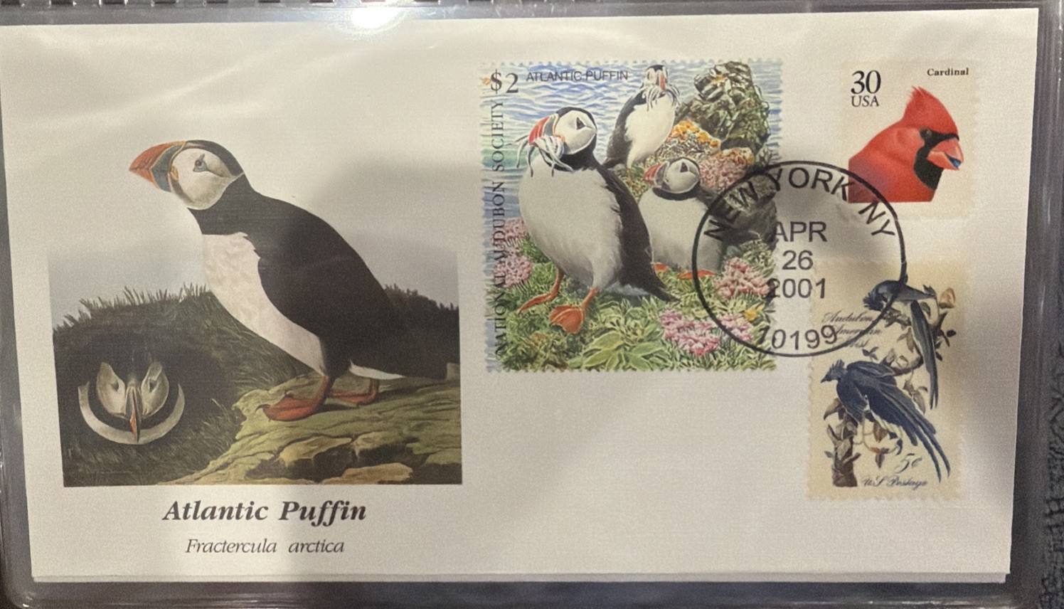 National Audubon Wildlife Conservation Stamps 2001 New York S13