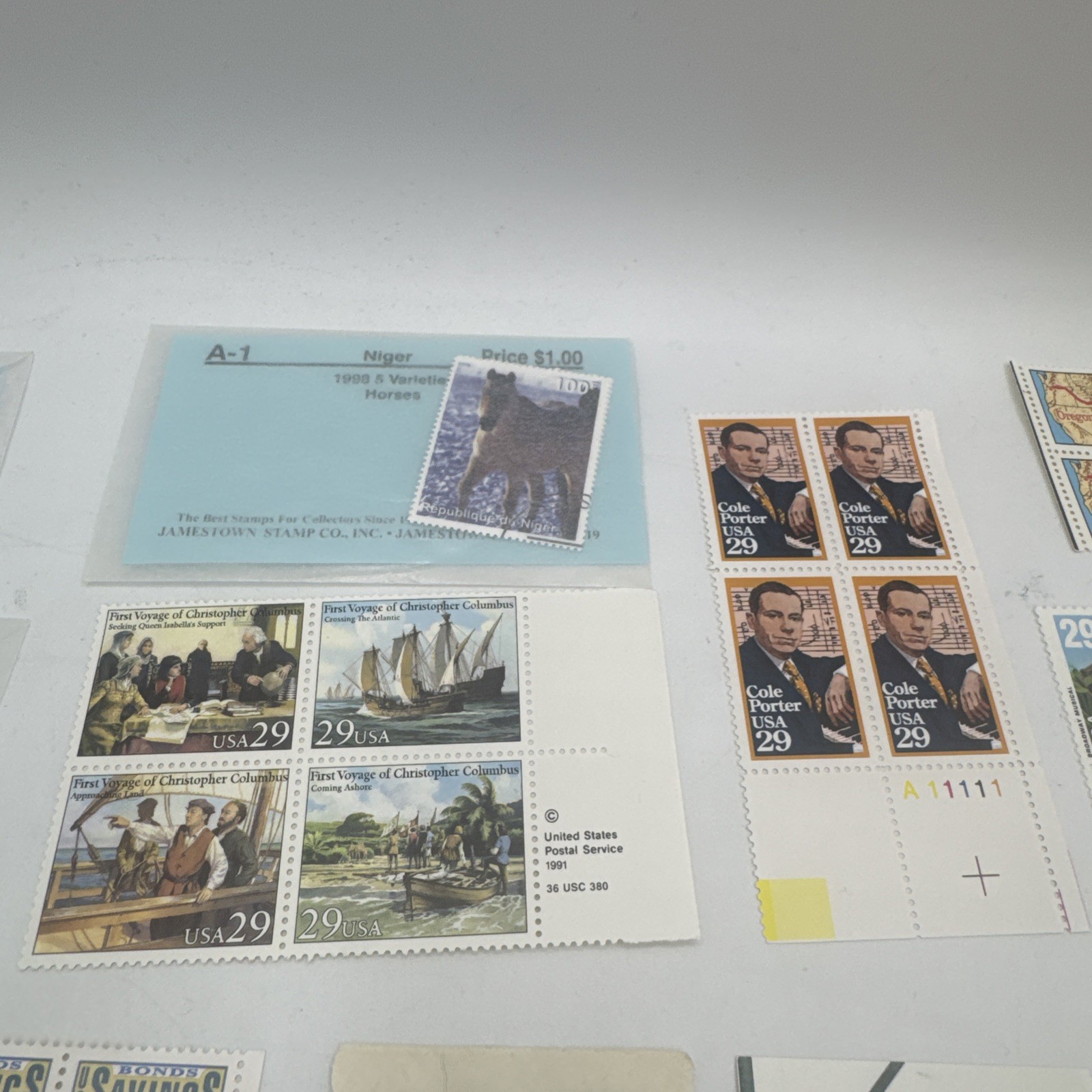 Mixed Lot of US & International Stamps & Sheets – Collection Mix Used & Unused