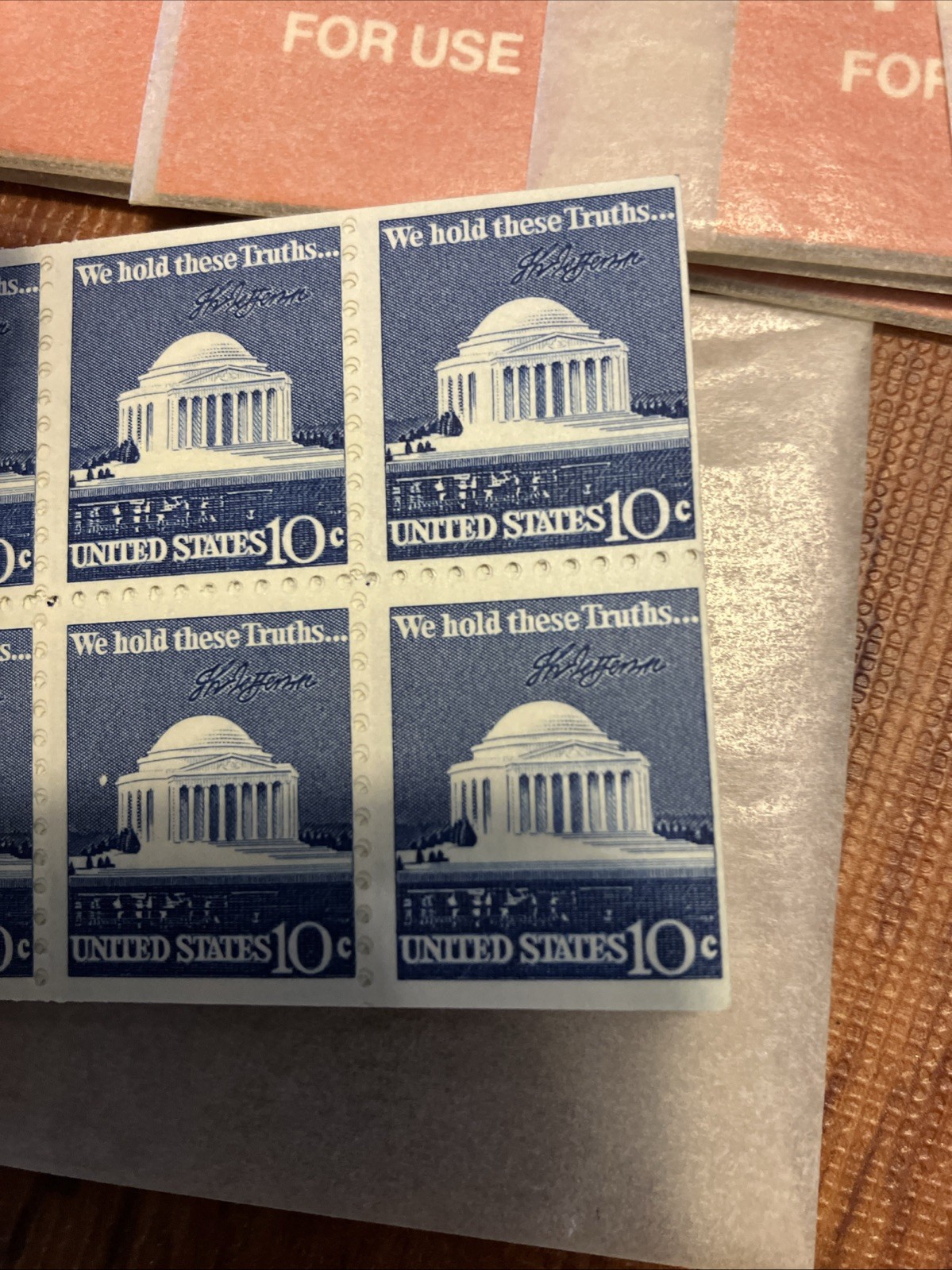 Lot Of Mint Unused US Postage Stamp Booklets $34.20 Face – Vintage 1970s