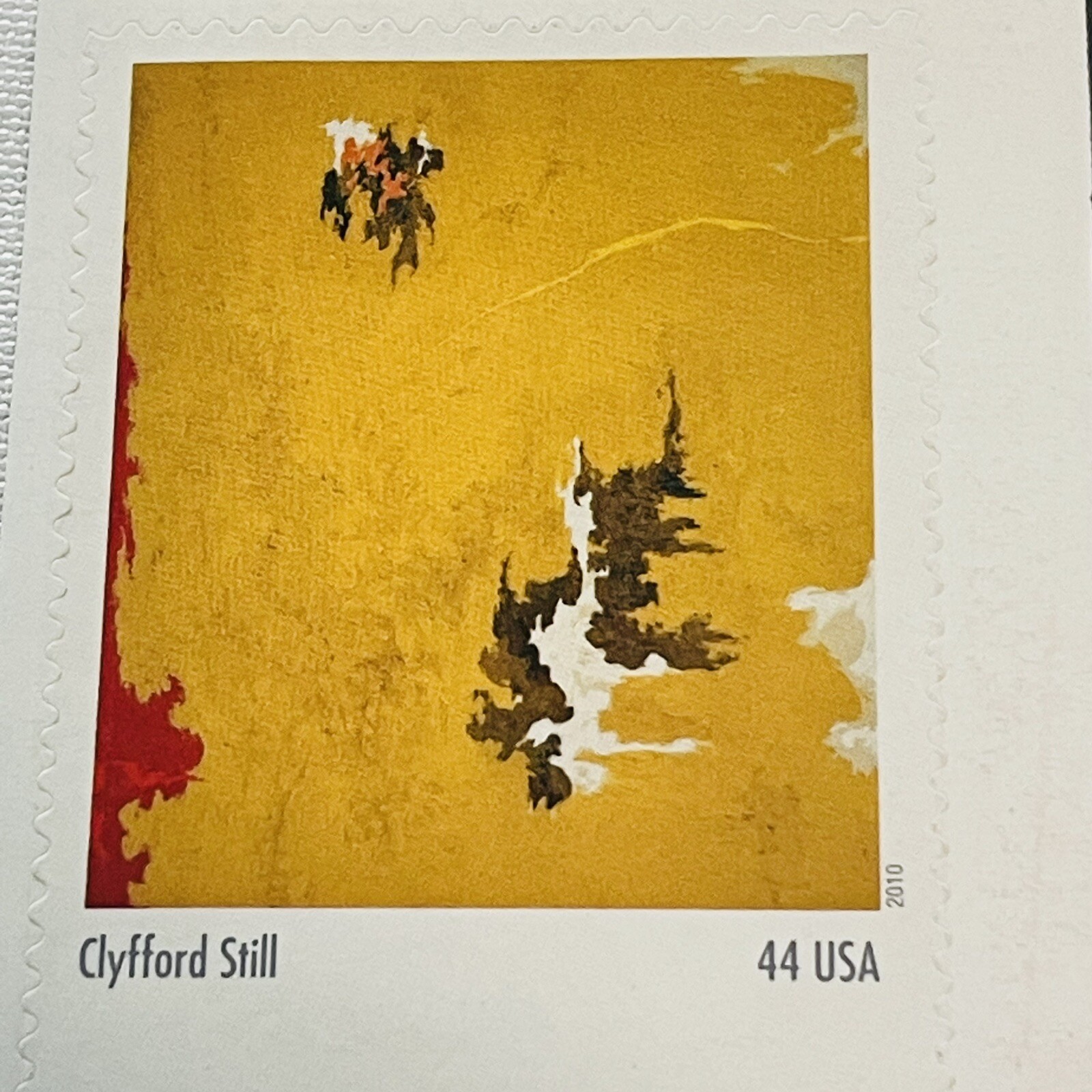 Clyfford Still US .44 Cent Stamps 2010 1948 C Unused