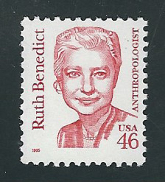 Scott # 2938. .46 Cent… Ruth Benedict…5 Singles…MNH