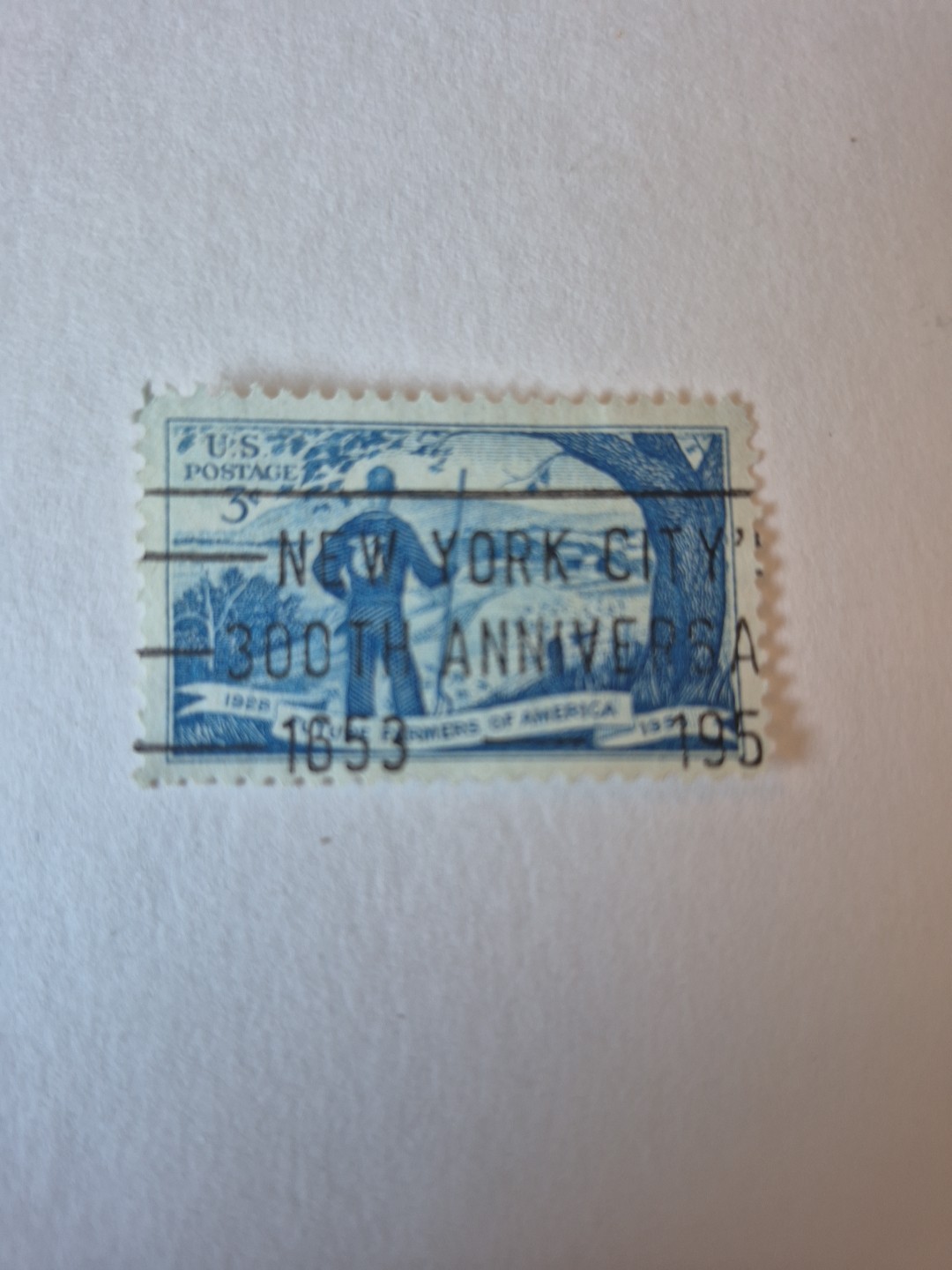 3 Cent Future Farmers Of America Postage Stamps New York City 300th Anniversary