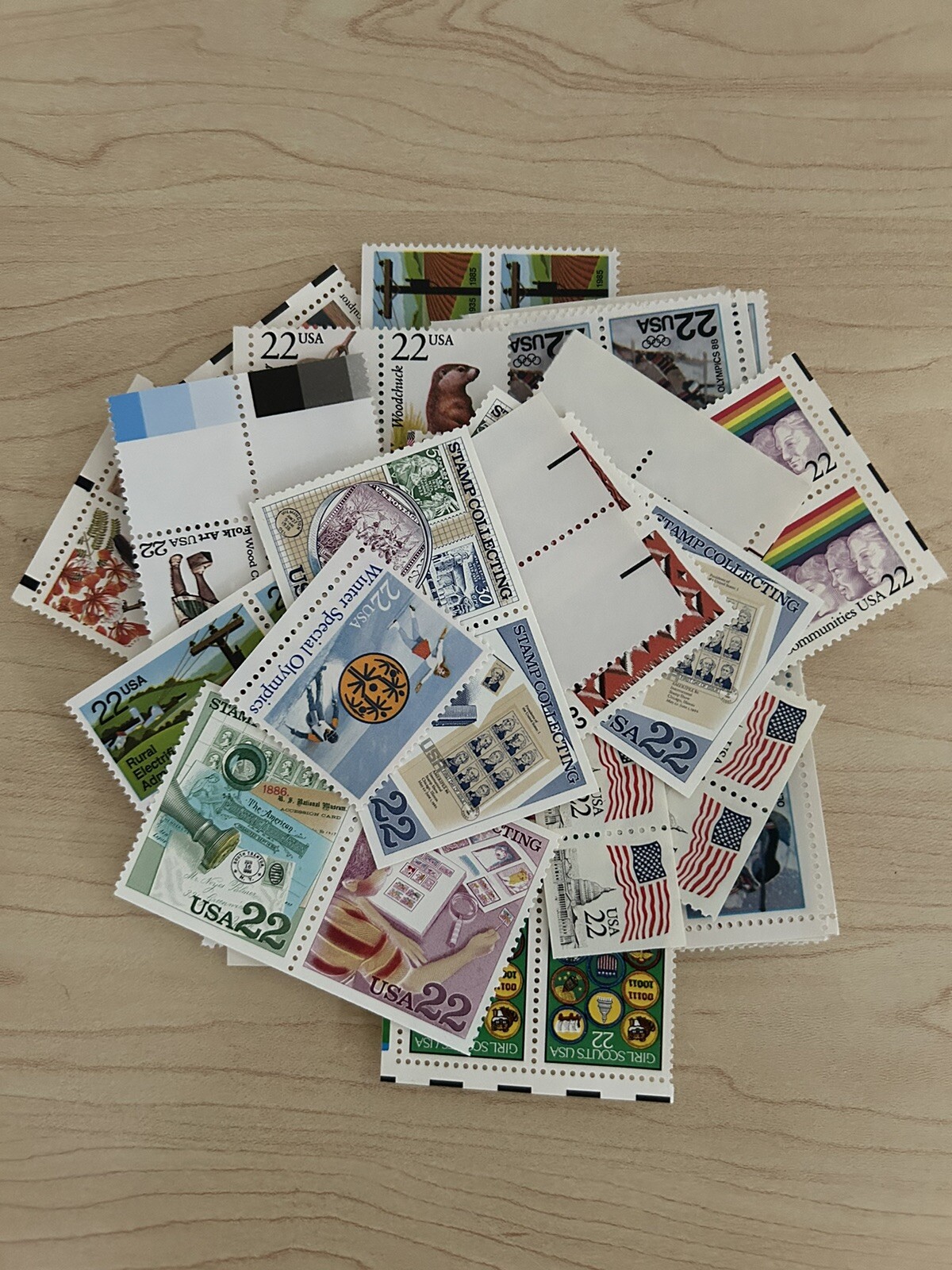 Discount Postage 200 22c Stamps $44.00 Face Huge Discount !