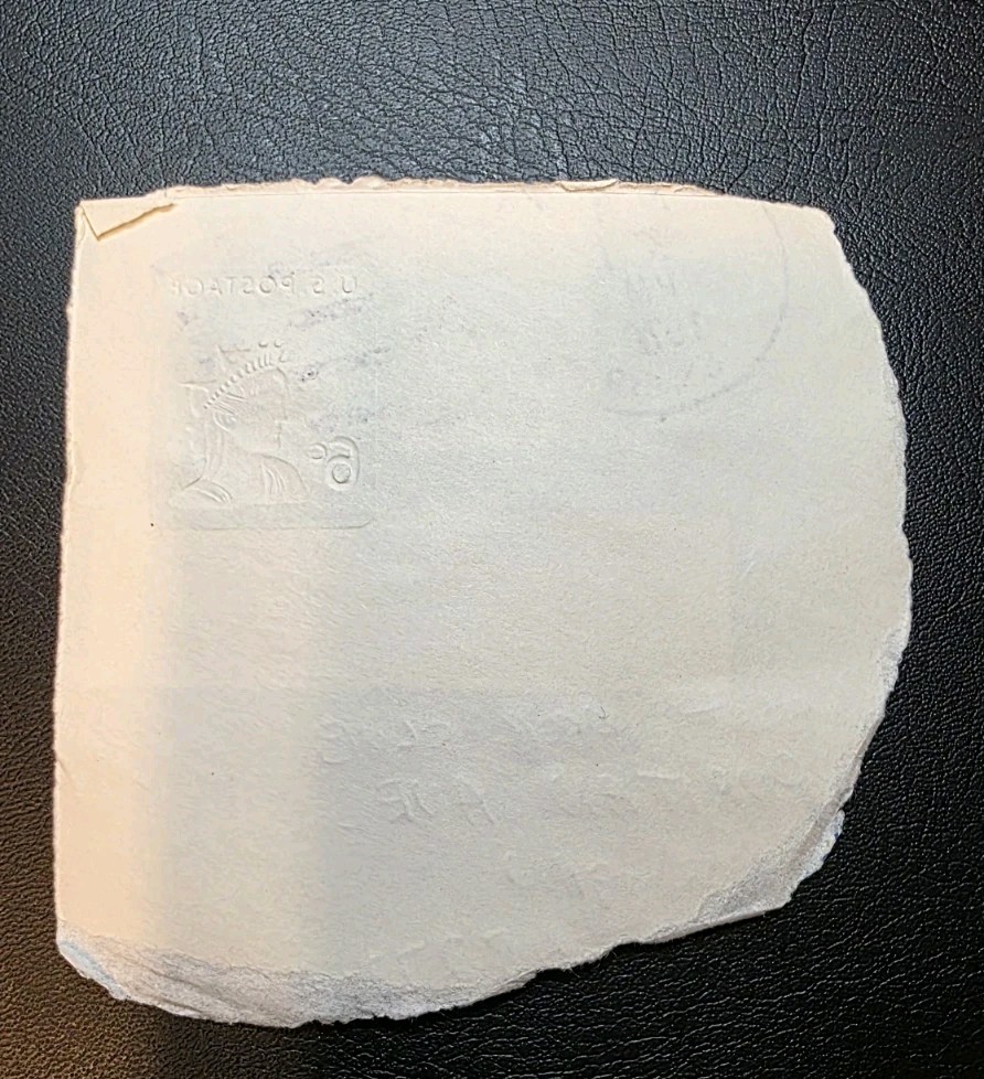 1965 U.S. 4¢ Abraham Lincoln Stamp on Original Airmail Cover Piece Postmarked…