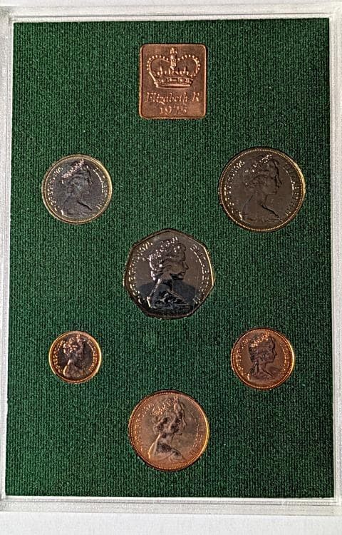 United Kingdom 1975 proof set