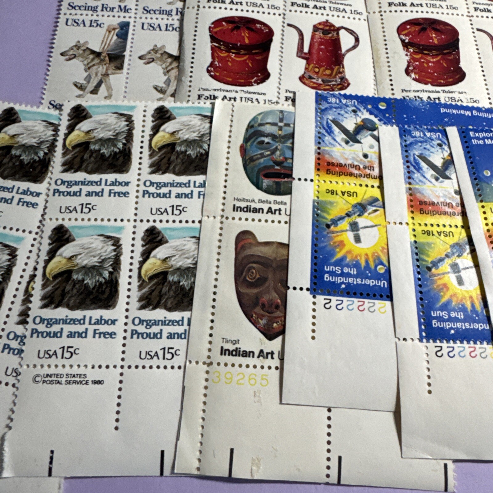 US .15 cent Postage 12.00 Postage Damaged (lot 16 File 146 )