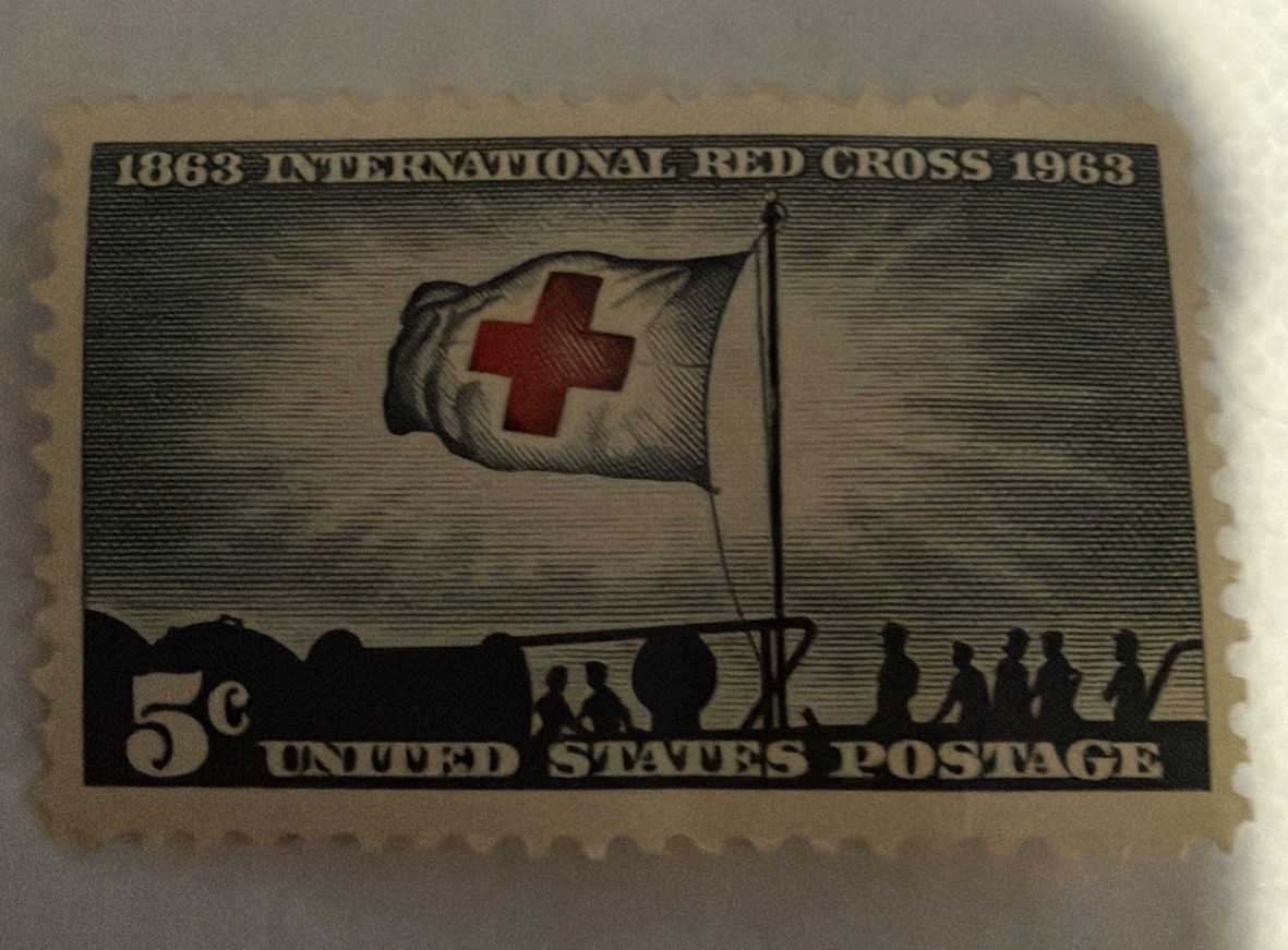 International Red Cross Centennial Postage Stamp