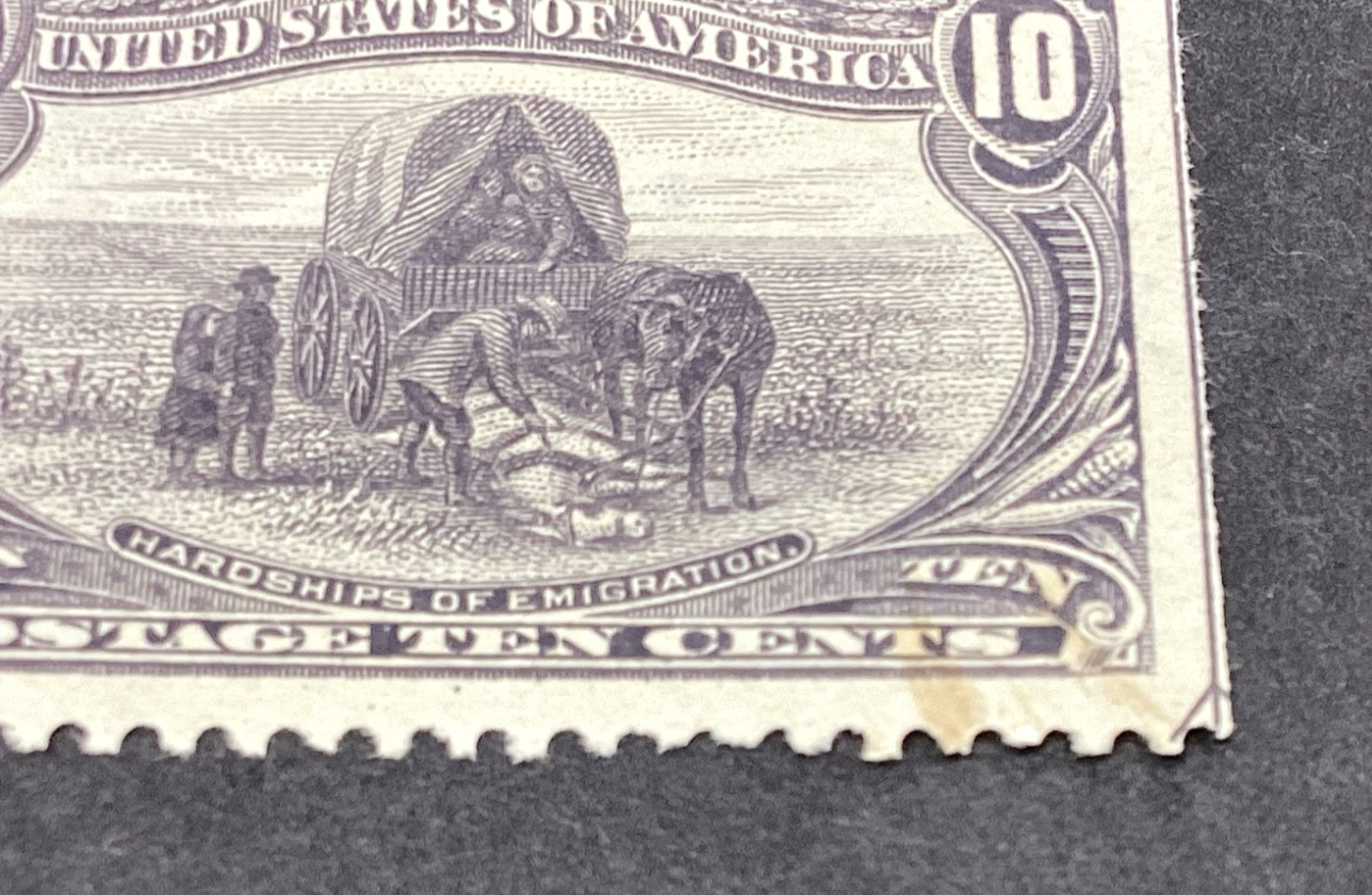 U.S. 1898 Postage Stamp #290 Hardships Of Emigration 10c Mint NH OG – READ