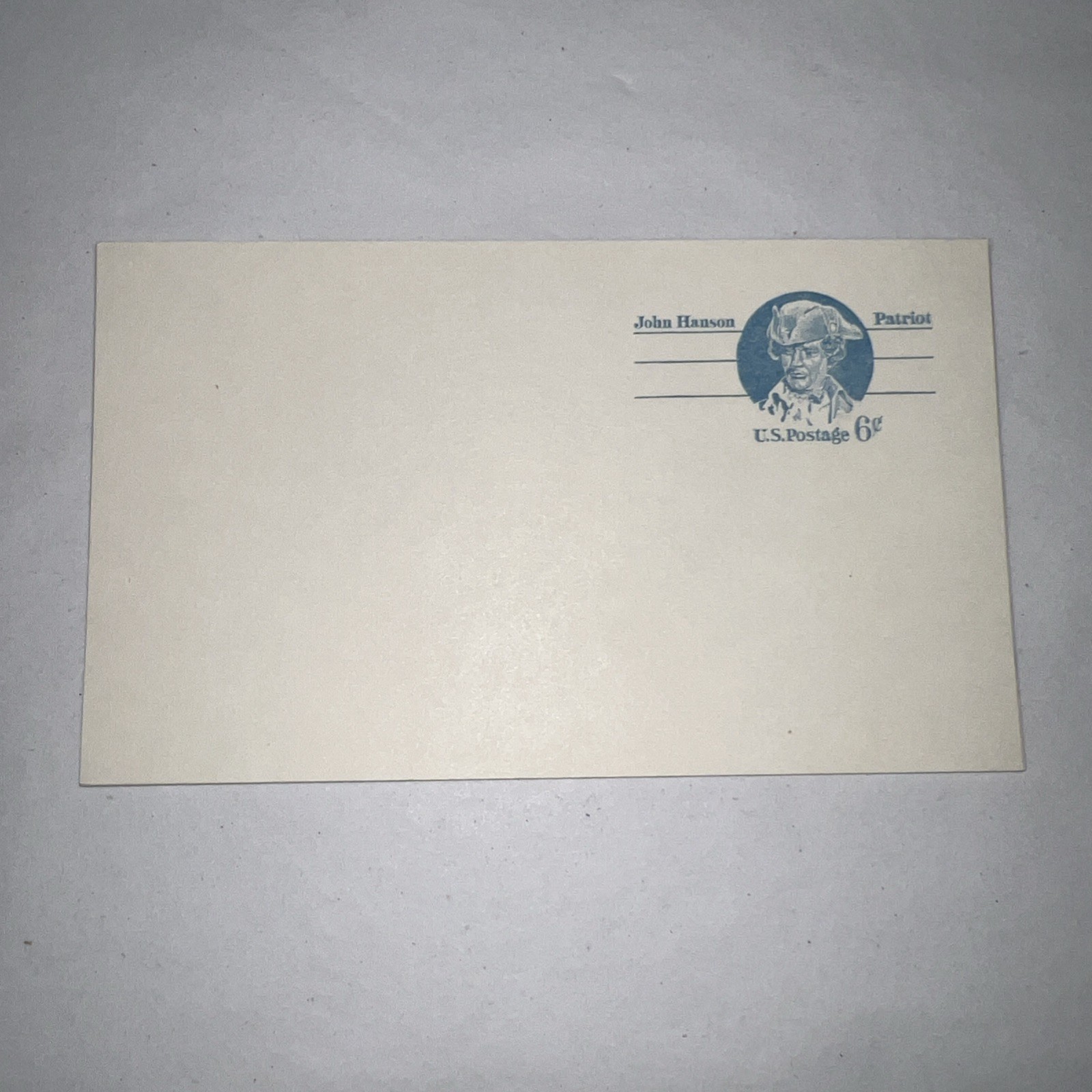 U.S. MINT POST CARD 6 CENT Lot Of 4