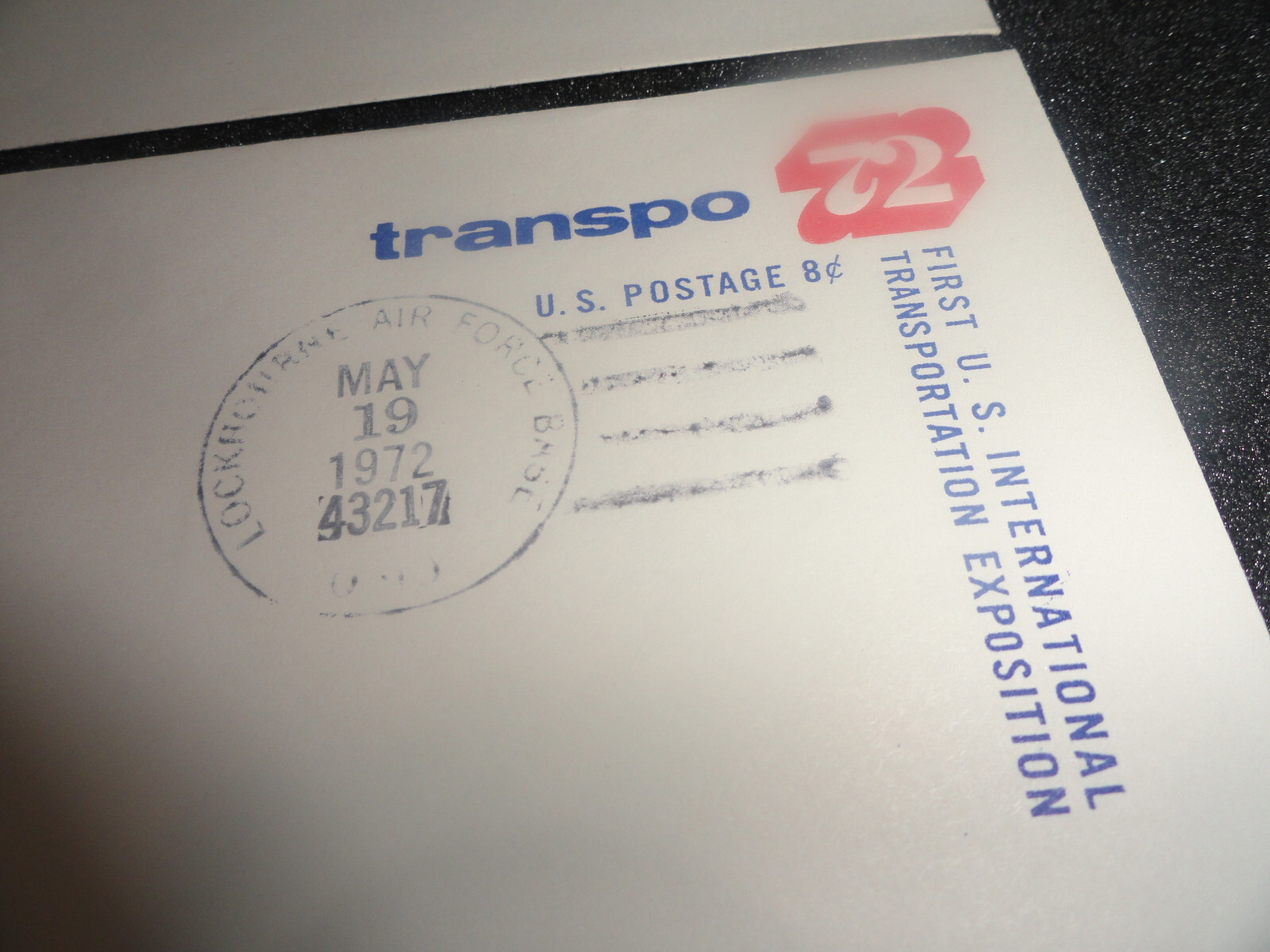 3 Envelopes 8C – transpo 72 Lockbourne Air Force Base, Tuckerton NJ ++ E40