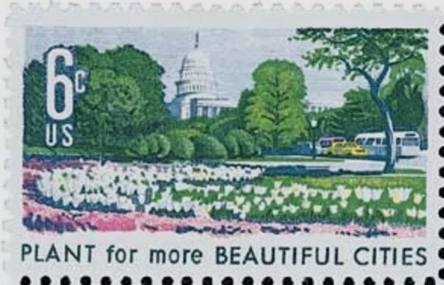 United States 6¢ Beautification of America Postage Stamp #1365 Pack of 100
