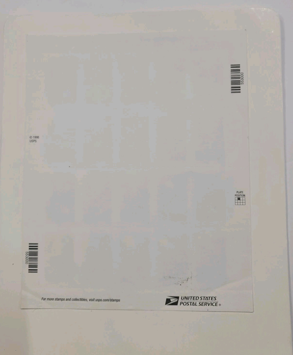 US SCOTT B1 SHEET OF 20 BREAST CANCER RESEARCH STAMPS MNH