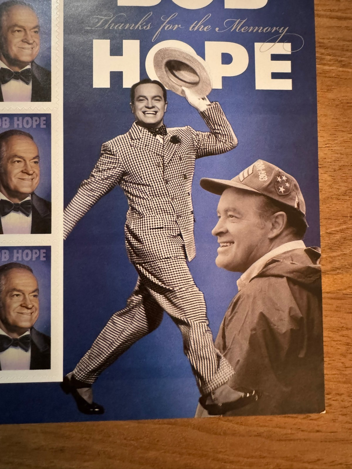 USPS 2009 Bob Hope 44¢ Commemorative Stamp Sheet – Thanks for the Memory MNH