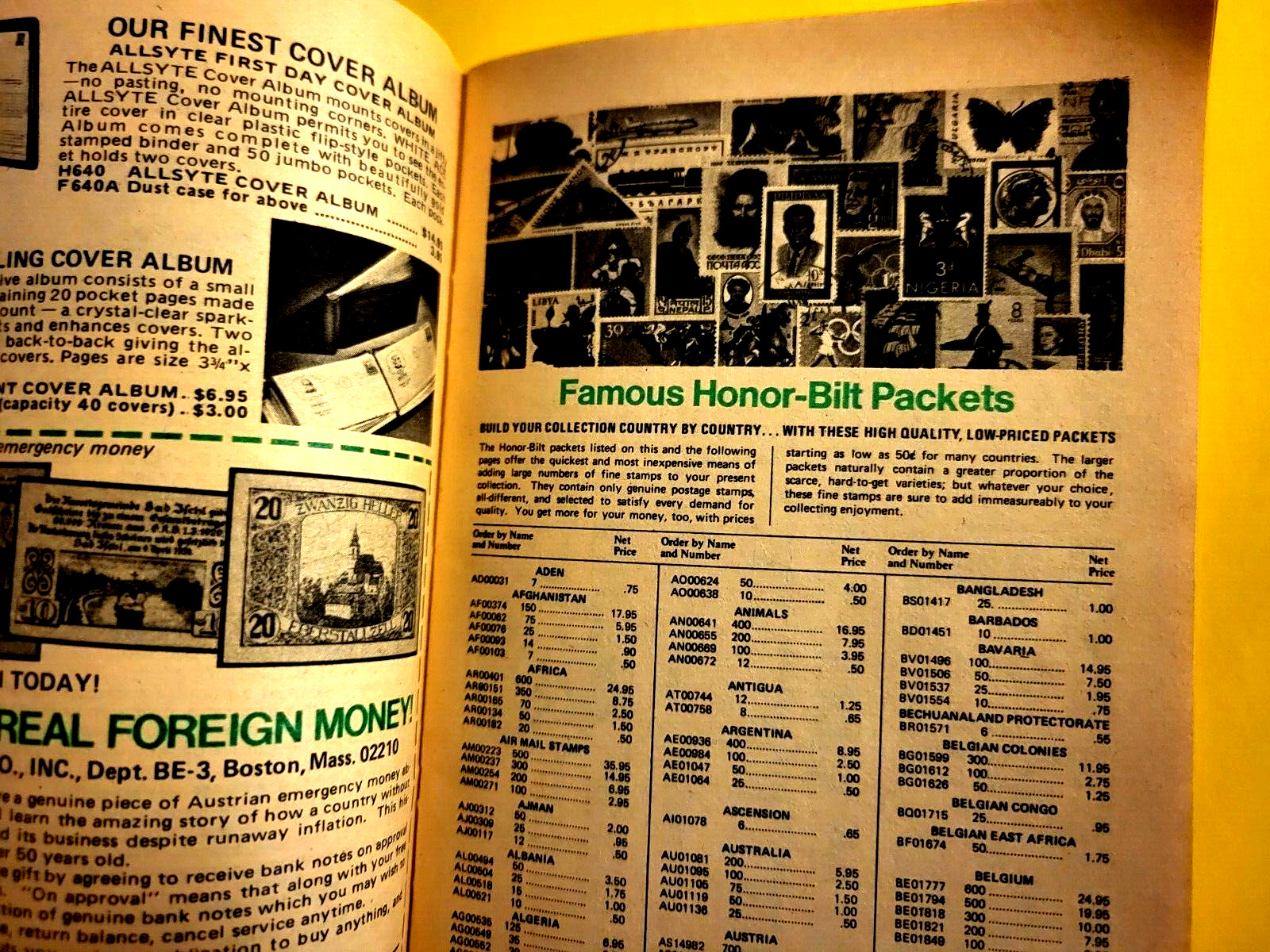 First Day of Issue Gold Replica Stamps, 2 Collector’s Pamphlets