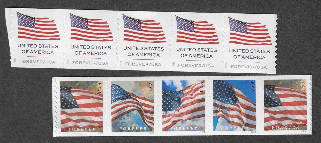 T&G STAMPS 10 US Forever Stamps Mint, Unused, Modern Good on Todays Mailings A7
