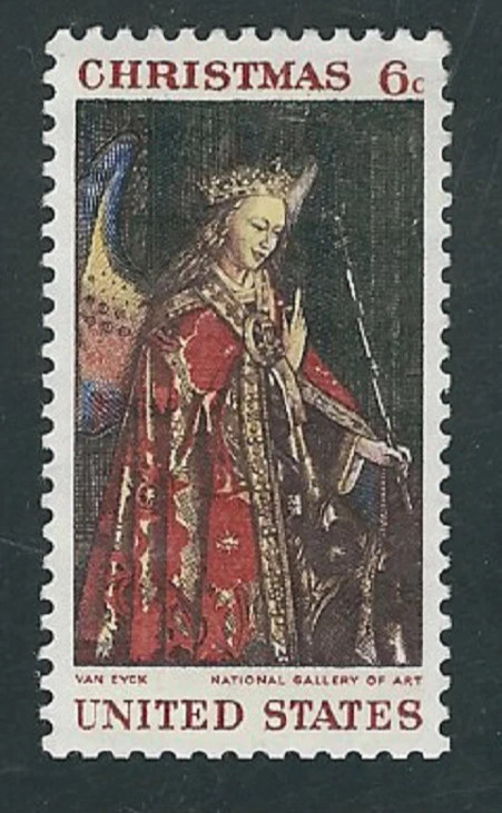 USA 1968 – “Christmas Angel Gabriel” 😎 MNH 6 Cents Stamp 😎 Scott #1363 😎🤩